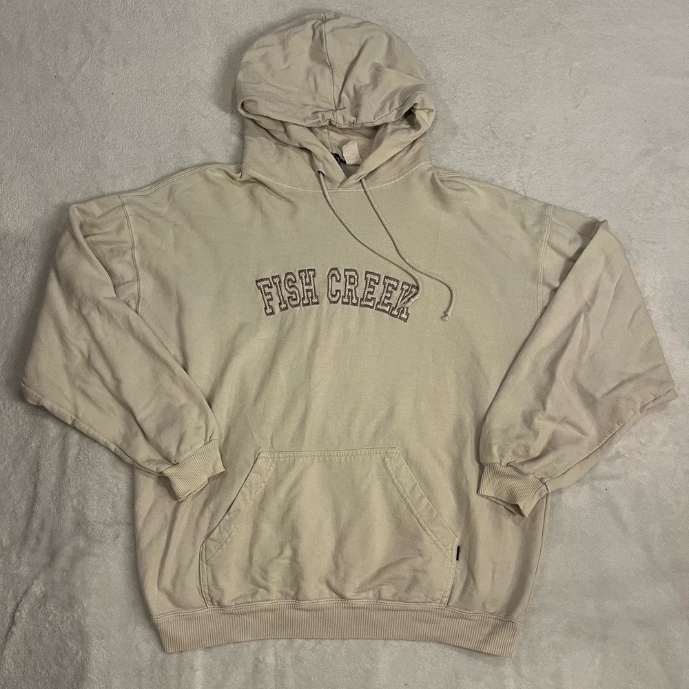 Embroidered Fish Creek Hoodie